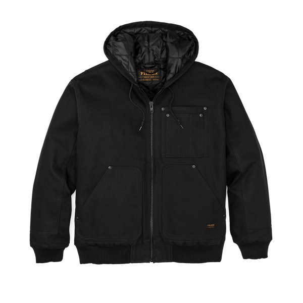 filson Worksmith Insulated Bomber Jacket Black