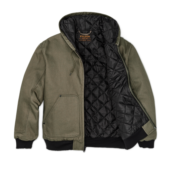 Filson Worksmith Insulated Bomber Jacket Tarmac