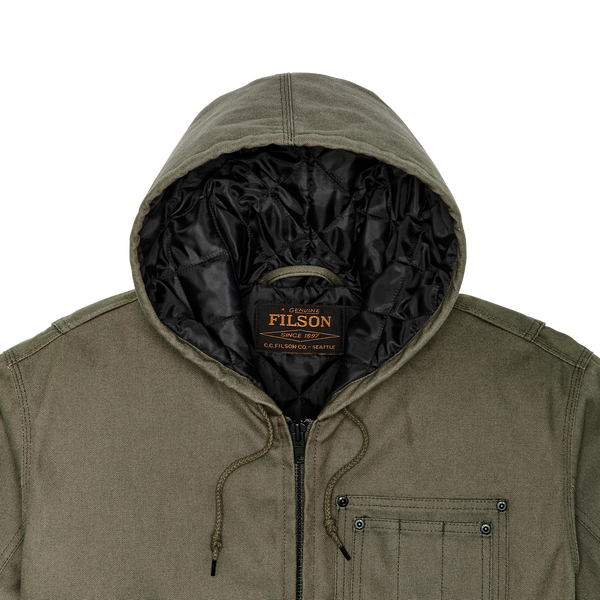 Filson Worksmith Insulated Bomber Jacket Tarmac