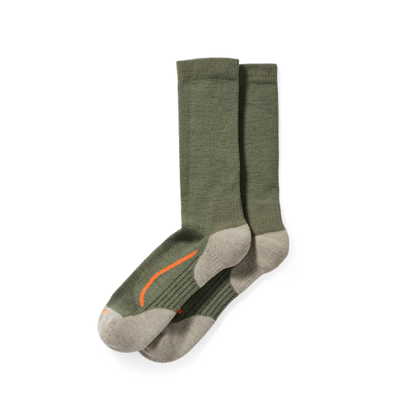 filson X Country Outdoorsman Socks Green Blaze