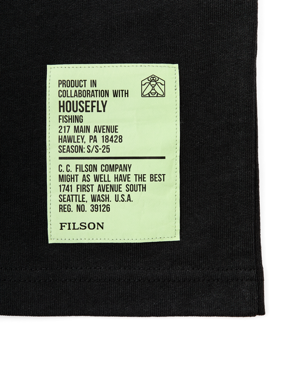 Filson Filson X Housefly Frontier Graphic T-shirt Black / Worldwide