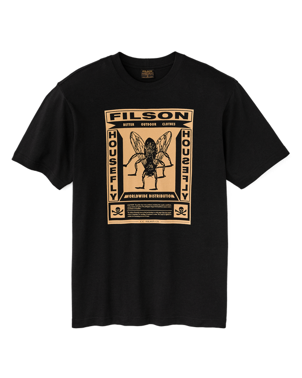 filson Filson X Housefly Frontier Graphic T-shirt Black / Worldwide