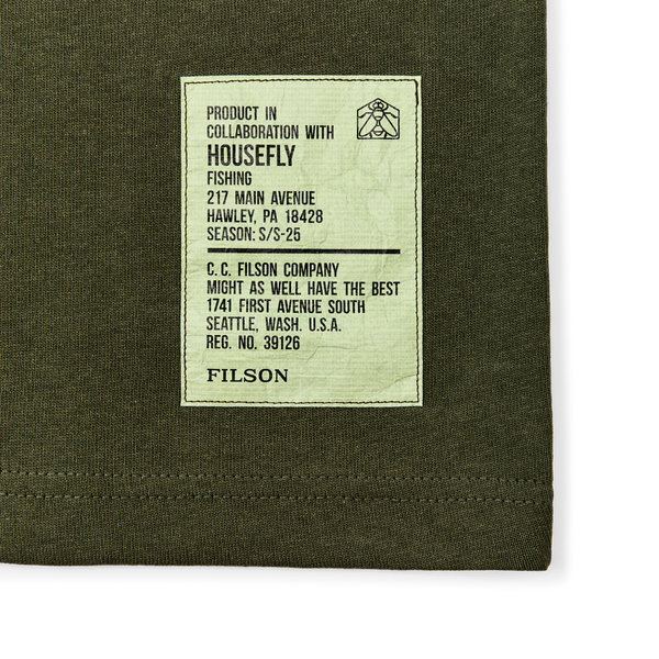 Filson Filson X Housefly Frontier Graphic T-shirt Cypress / Energy