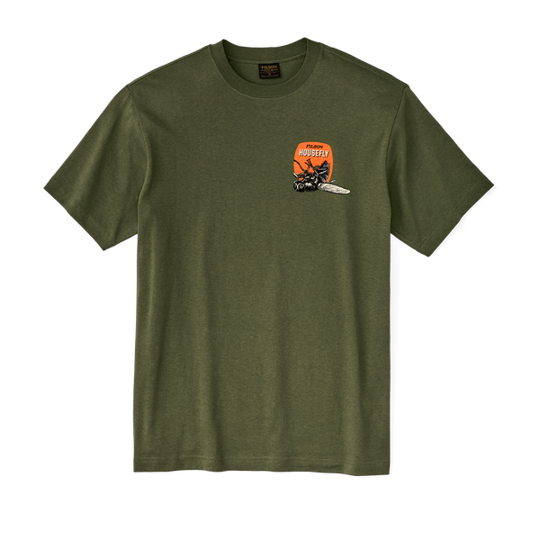 filson Filson X Housefly Frontier Graphic T-shirt Cypress / Energy