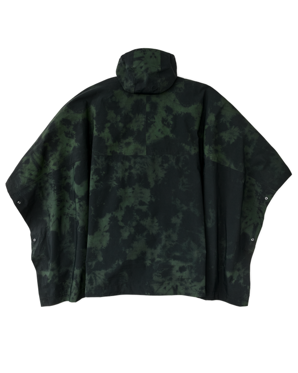 Filson Filson X Housefly Swiftwater Rain Poncho Dark Green Tie Dye