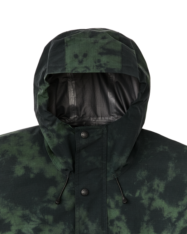 Filson Filson X Housefly Swiftwater Rain Poncho Dark Green Tie Dye