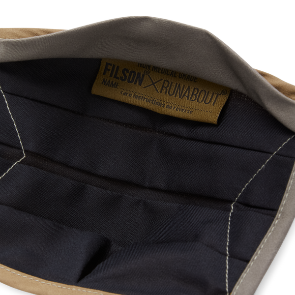 Filson Filson X Runabout Goods Face Mask Rugged Tan