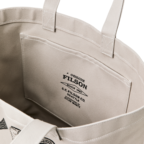 Filson Kyler Martz Graphic Utility Tote Twine / Beaver