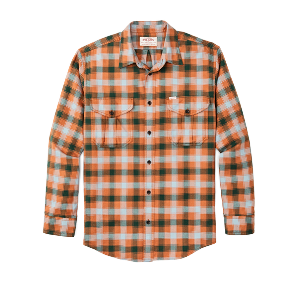 filson Lightweight Alaskan Guide Shirt Clay / Blue / Multi Plaid