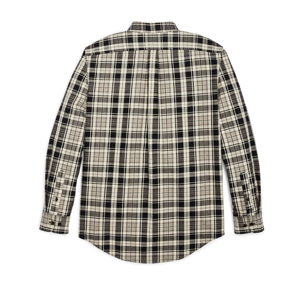Filson Lightweight Alaskan Guide Shirt Cream / Black / Gray Plaid