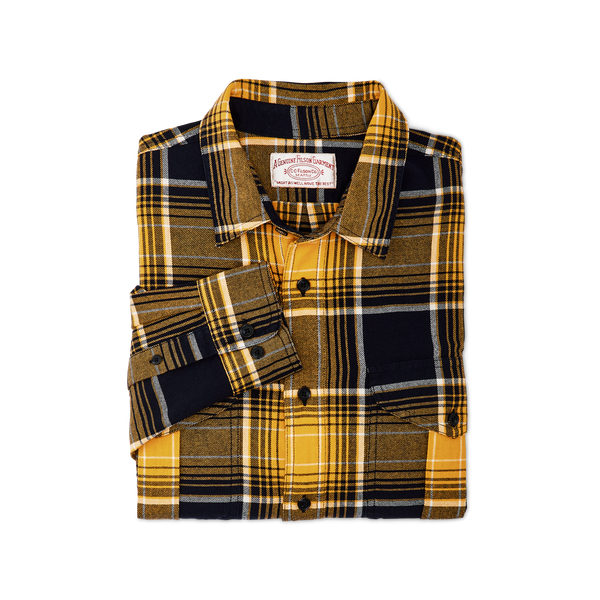 Filson Lightweight Alaskan Guide Shirt Dark Cobalt Ombre