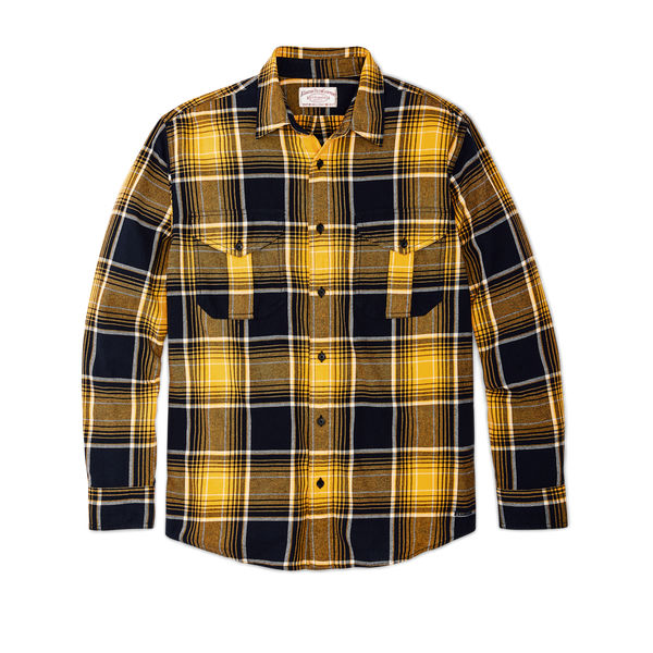 filson Lightweight Alaskan Guide Shirt Dark Cobalt Ombre