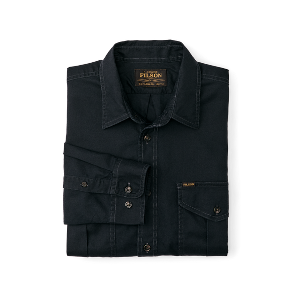 Filson Lightweight Alaskan Guide Shirt Midnight Navy