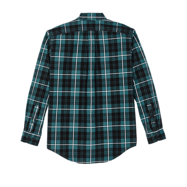 Filson Lightweight Alaskan Guide Shirt Petrol / Black / White Plaid