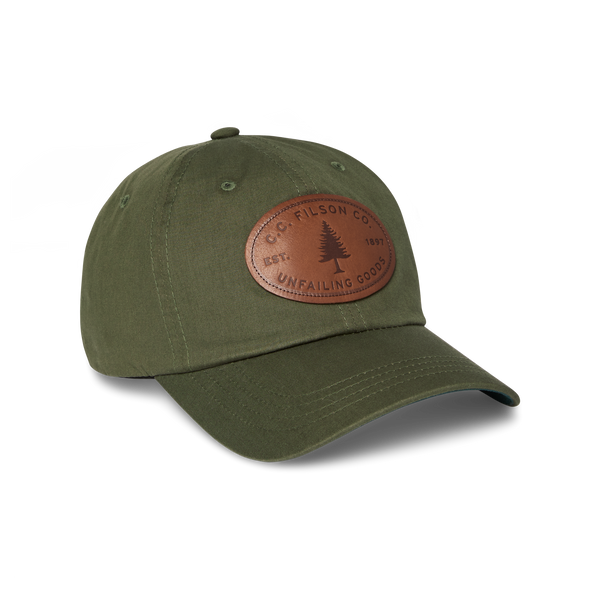 filson Lightweight Angler Cap Dark Forest / Evergreen Patch
