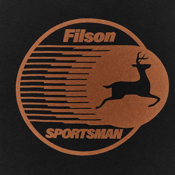 Filson Long Sleeve Frontier Graphic T-shirt Black / Sportsman
