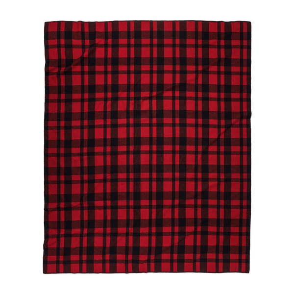 Filson Mackinaw Wool Blanket Red / Black Heritage Plaid