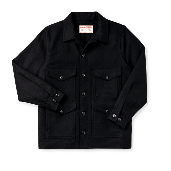 Filson Mackinaw Wool Cruiser Jacket Dark Navy / Solid
