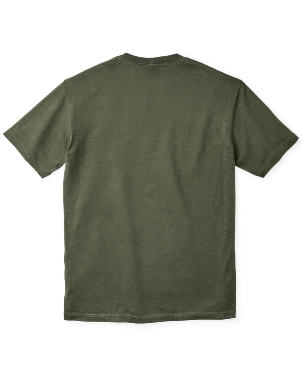 Filson Ranger Graphic T-Shirt Service Green / Vintage Seal