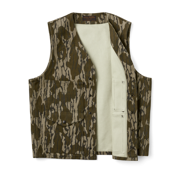 Filson Rugged Twill Cruiser Vest Mossy Oak Bottomland