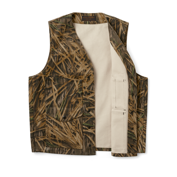 Filson Rugged Twill Cruiser Vest Mossy Oak Shadow Grass