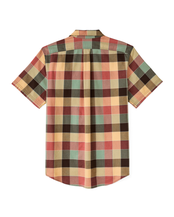 Filson Short Sleeve Lightweight Alaskan Guide Shirt Red / Multi Plaid
