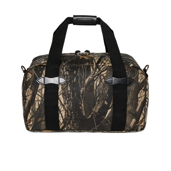 Filson Small Tin Cloth Duffle Bag Realtree Hardwoods Camo