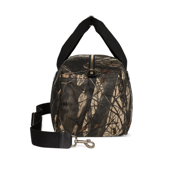 Filson Small Tin Cloth Duffle Bag Realtree Hardwoods Camo