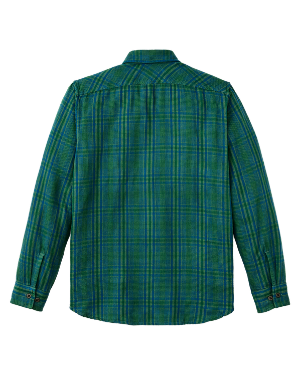 Filson The Rangeland Flannel Shirt Green / Blue Plaid