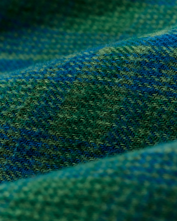 Filson The Rangeland Flannel Shirt Green / Blue Plaid