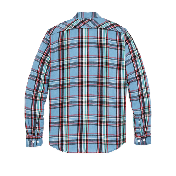 Filson The Rangeland Flannel Shirt Light Blue / Red Plaid