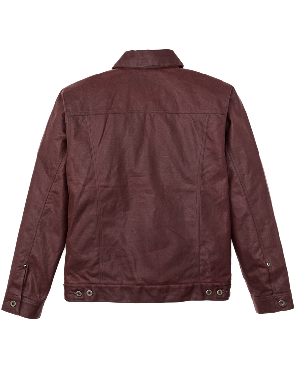 Filson Tin Cloth Short Lined Cruiser Jacket Fired Brick