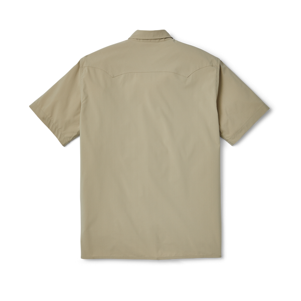 Filson Twin Lakes Short Sleeve Snap Front Shirt Drygrass