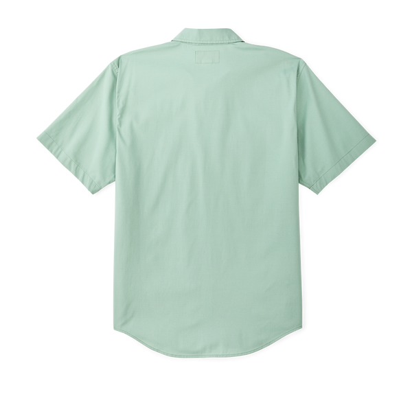 Filson Twin Lakes Short Sleeve Sport Shirt Granite Green