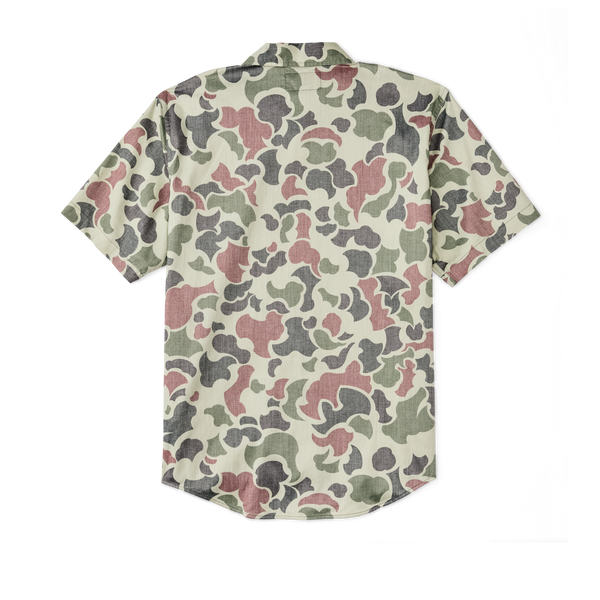 Filson Twin Lakes Short Sleeve Sport Shirt Shrub Camo