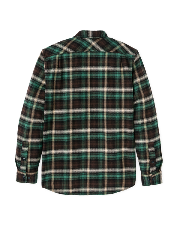 Filson Vintage Flannel Work Shirt Brown / Cream / Multi Plaid