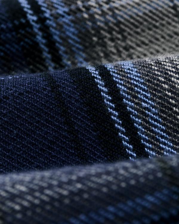 Filson Vintage Flannel Work Shirt Light Blue / Navy Plaid