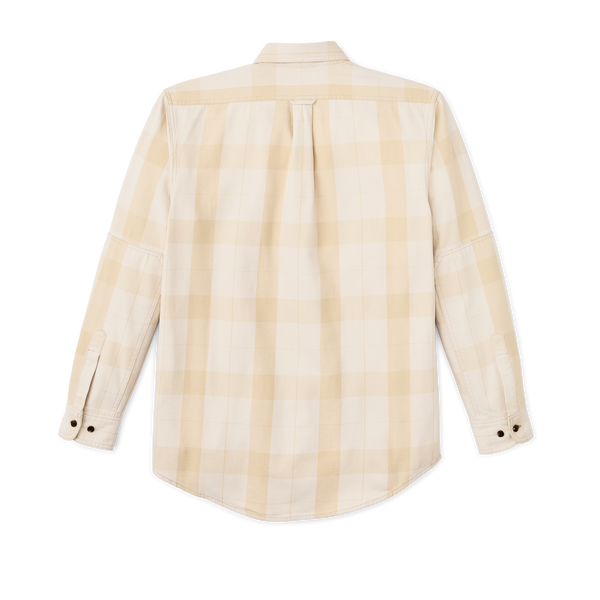 Filson Vintage Wash Alaskan Guide Shirt Light Gray / Khaki Plaid