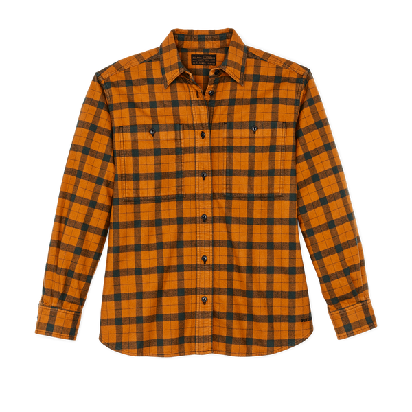 filson Women's Alaskan Guide Shirt Spruce / Squash Plaid