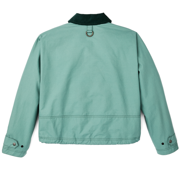 Filson Women's Aviator Cloth Short Work Jacket Deep Sea