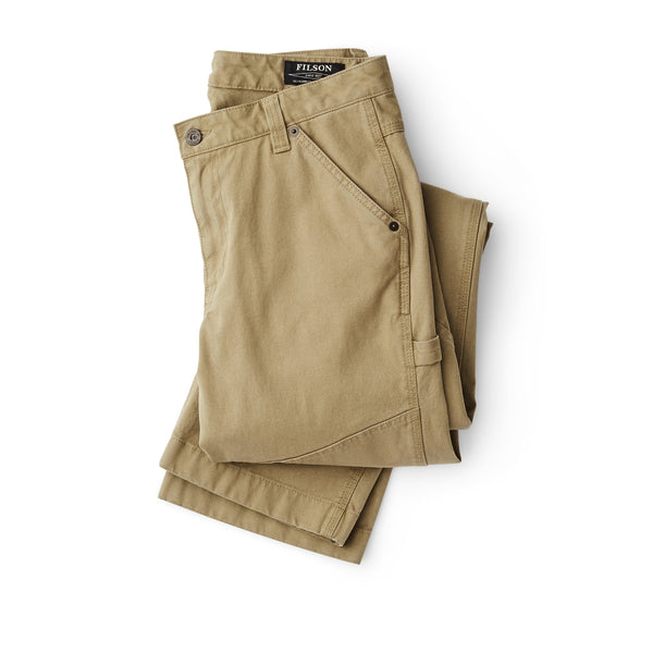 Filson Women's Canvas Straight-leg Pants Faded Olive