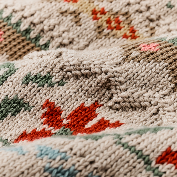 Filson Women's Jacquard Cotton Vest Flower Jacquard