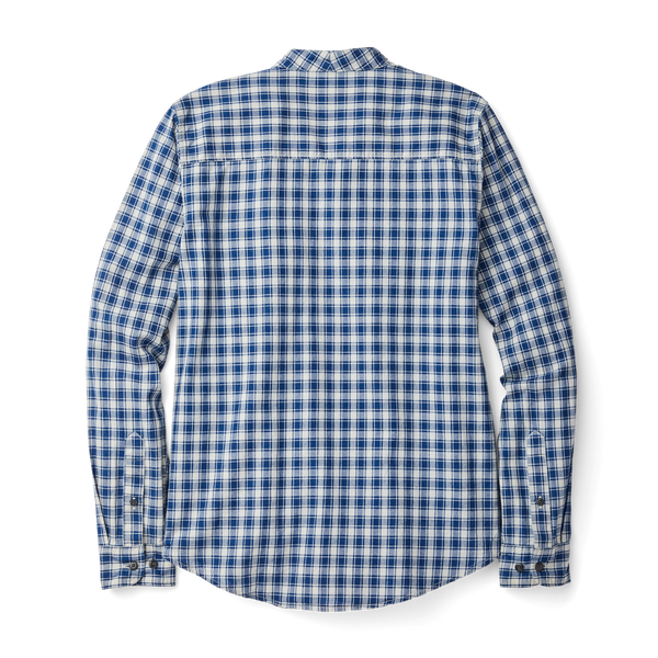 Filson Women's Kadin Island Shirt Indigo/cream Plaid
