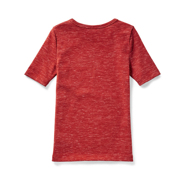 Filson Women's Neah Bay Crewneck Shirt Brick Heather