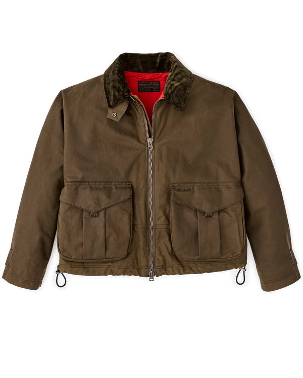 Filson Women's Shelter Cloth Short Work Jacket Dark Tan