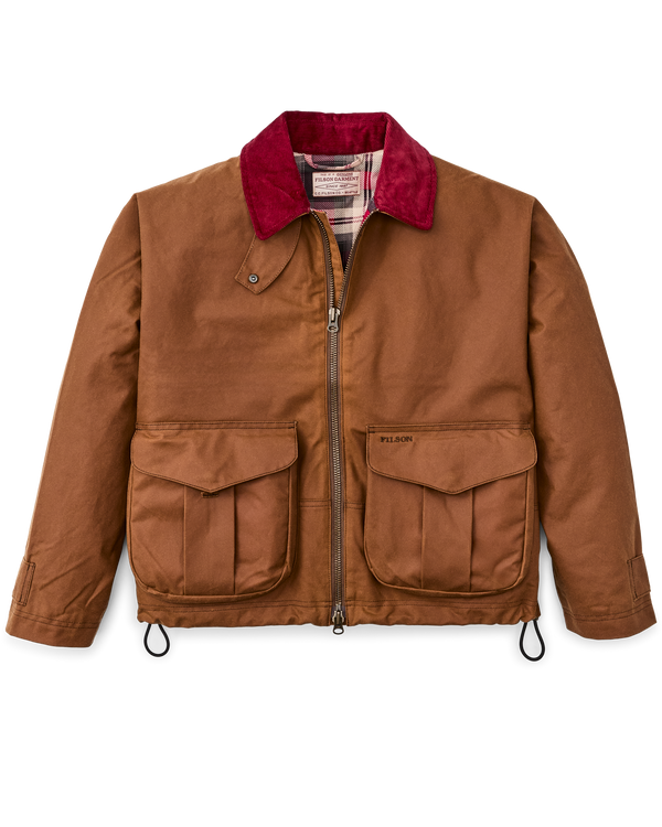 Filson Women's Shelter Cloth Short Work Jacket Rugged Tan