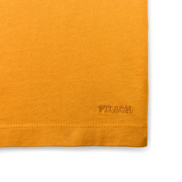 Filson Women's Short Sleeve Pocket Tee Golden Yellow