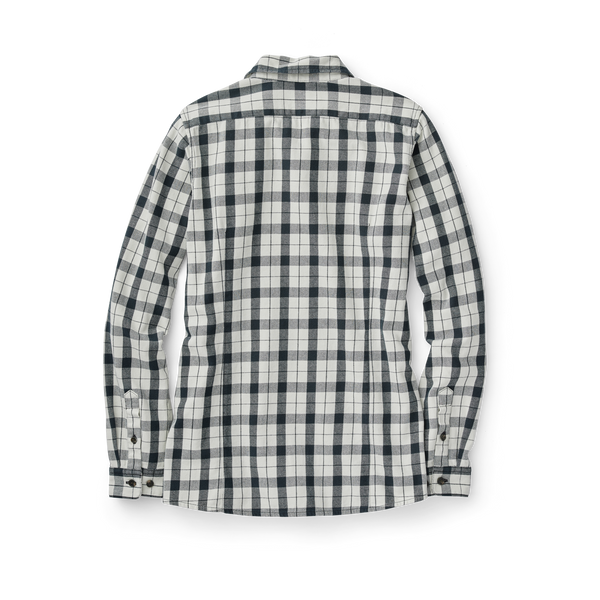 Filson Women's Vintage Wash Alaskan Guide Shirt Cream/black