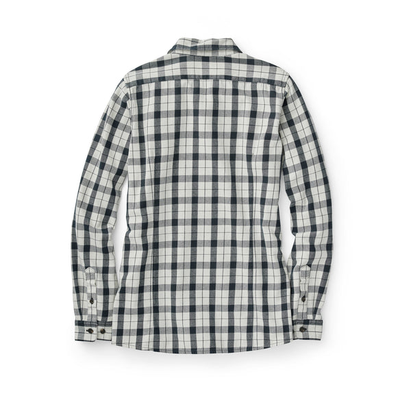 Filson Women's Vintage Wash Alaskan Guide Shirt Cream/black