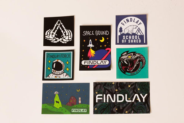 Findlay Mystery Sticker Pack